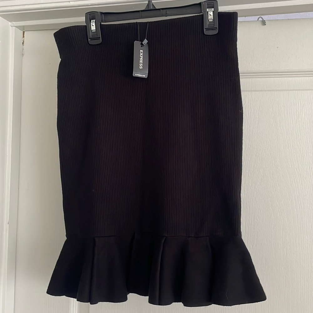 Express Black Skirt